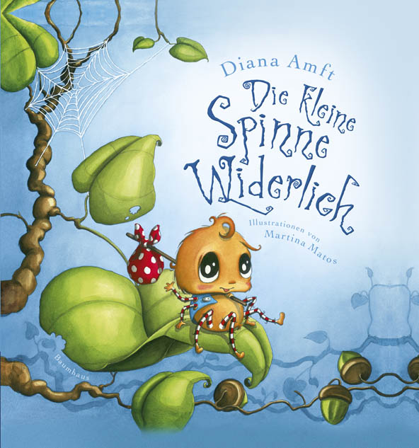 Süße Comicspinne, Spinne Kinderbuch